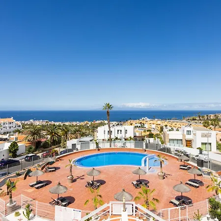 Sea & Pool View In Apartment Costa Adeje (Tenerife)